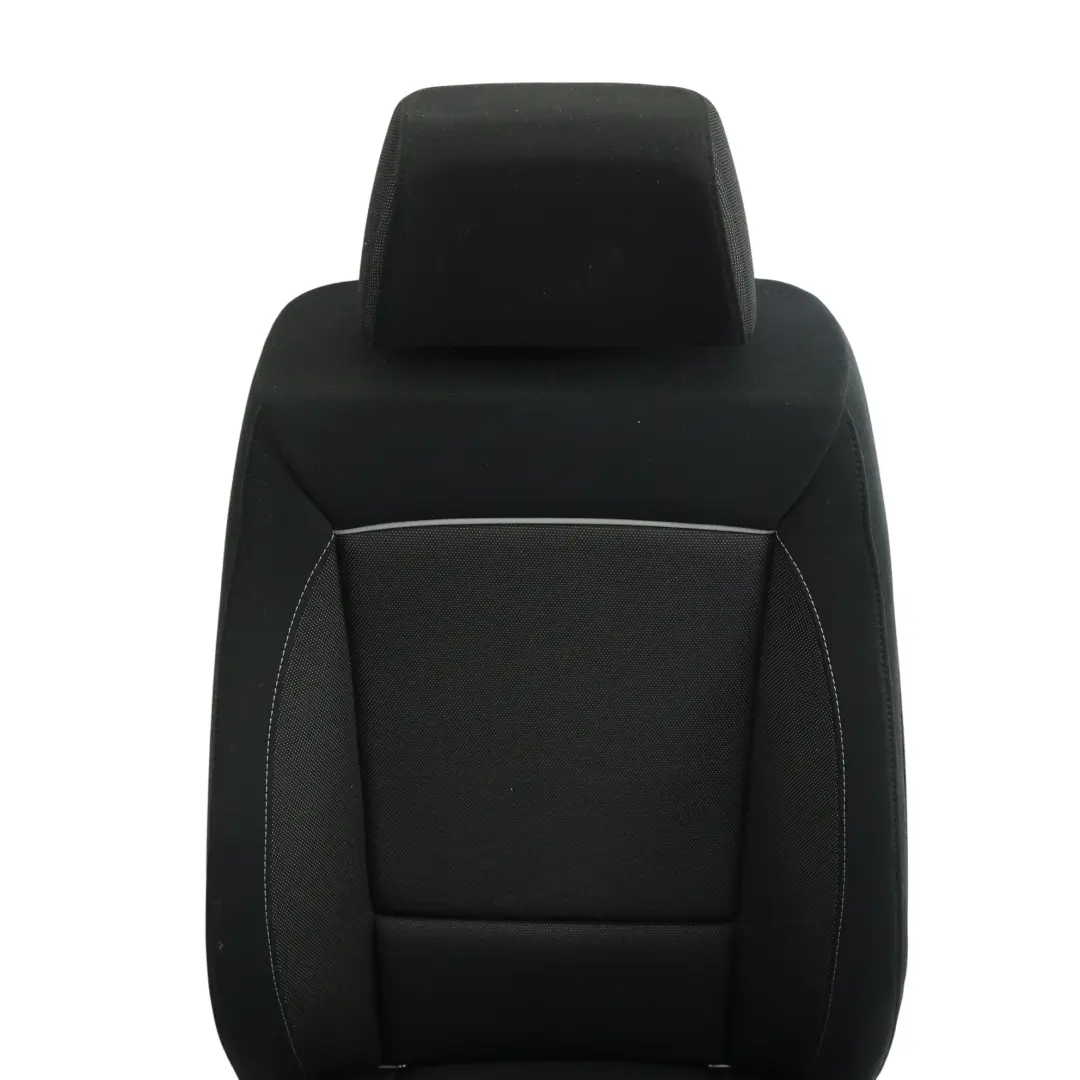 BMW E87 LCI Front Seat Cloth Fabric Interior Left N/S Network Anthracite - SKU 9179065-1 - Part number 9179065