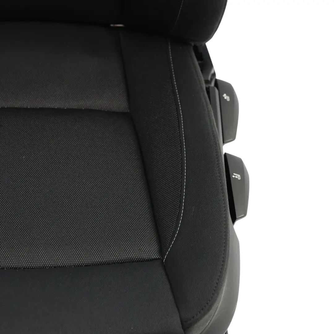 BMW E87 LCI Front Seat Cloth Fabric Interior Left N/S Network Anthracite - SKU 9179065-1 - Part number 9179065