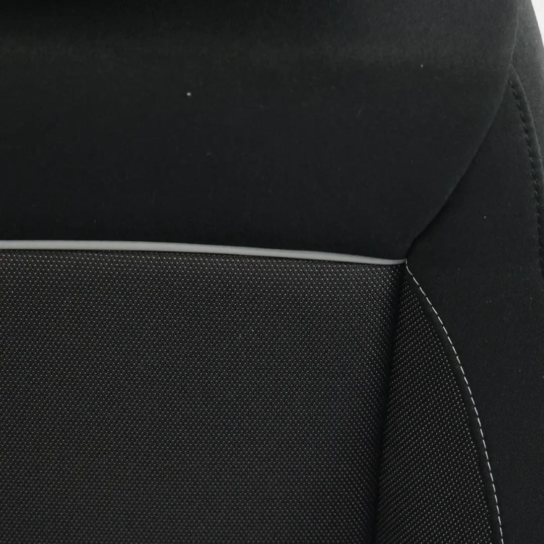BMW E87 LCI Front Seat Cloth Fabric Interior Left N/S Network Anthracite - SKU 9179065-1 - Part number 9179065
