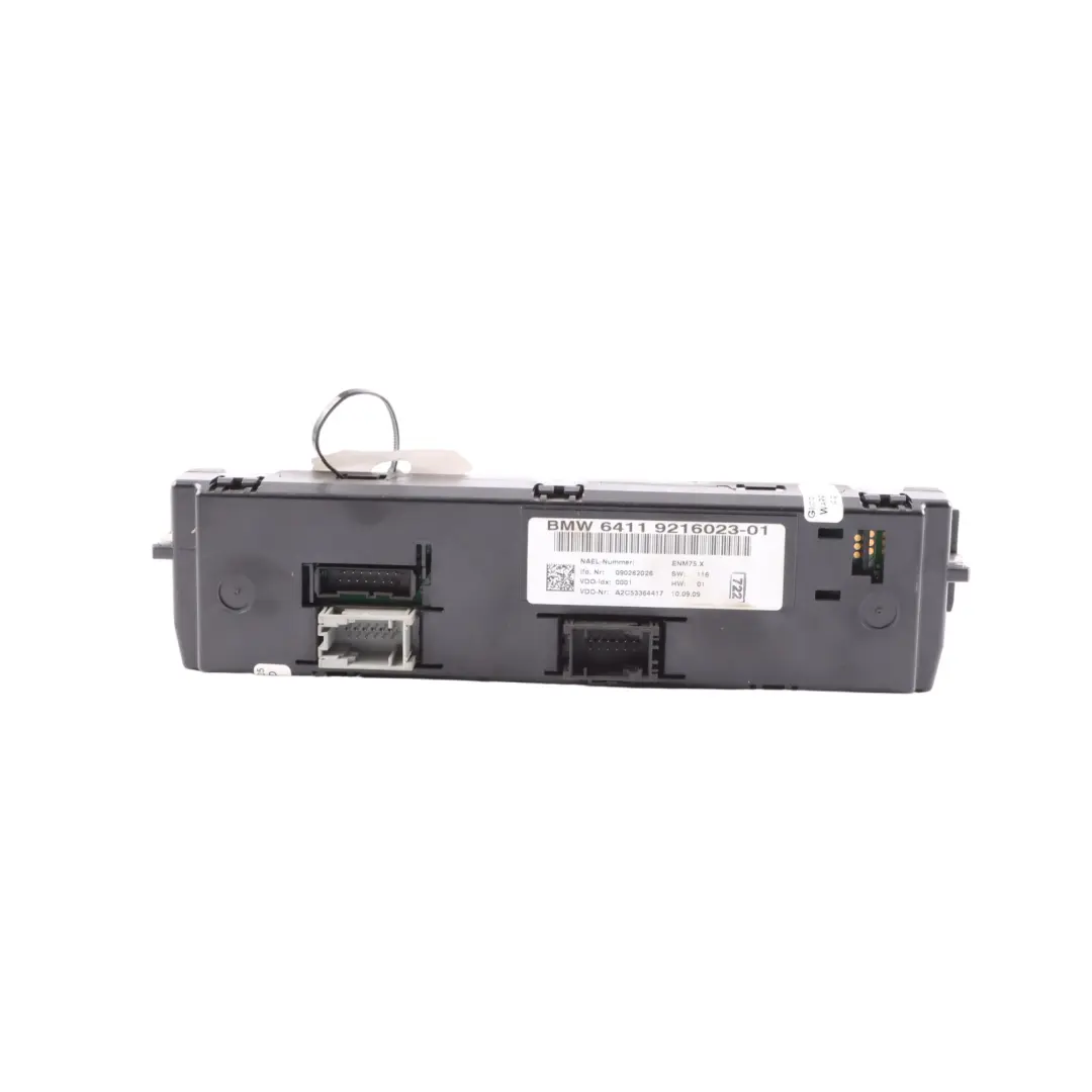 BMW E90 E91 E92 E93 Air Conditioning Control Panel Unit - SKU 9216023 - Part number 9216023