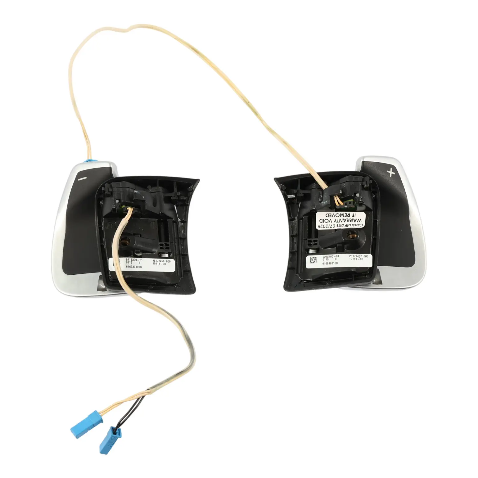 BMW F10 F11 Automatik Getriebe Lenkrad Schalt Wippen SET 9218399