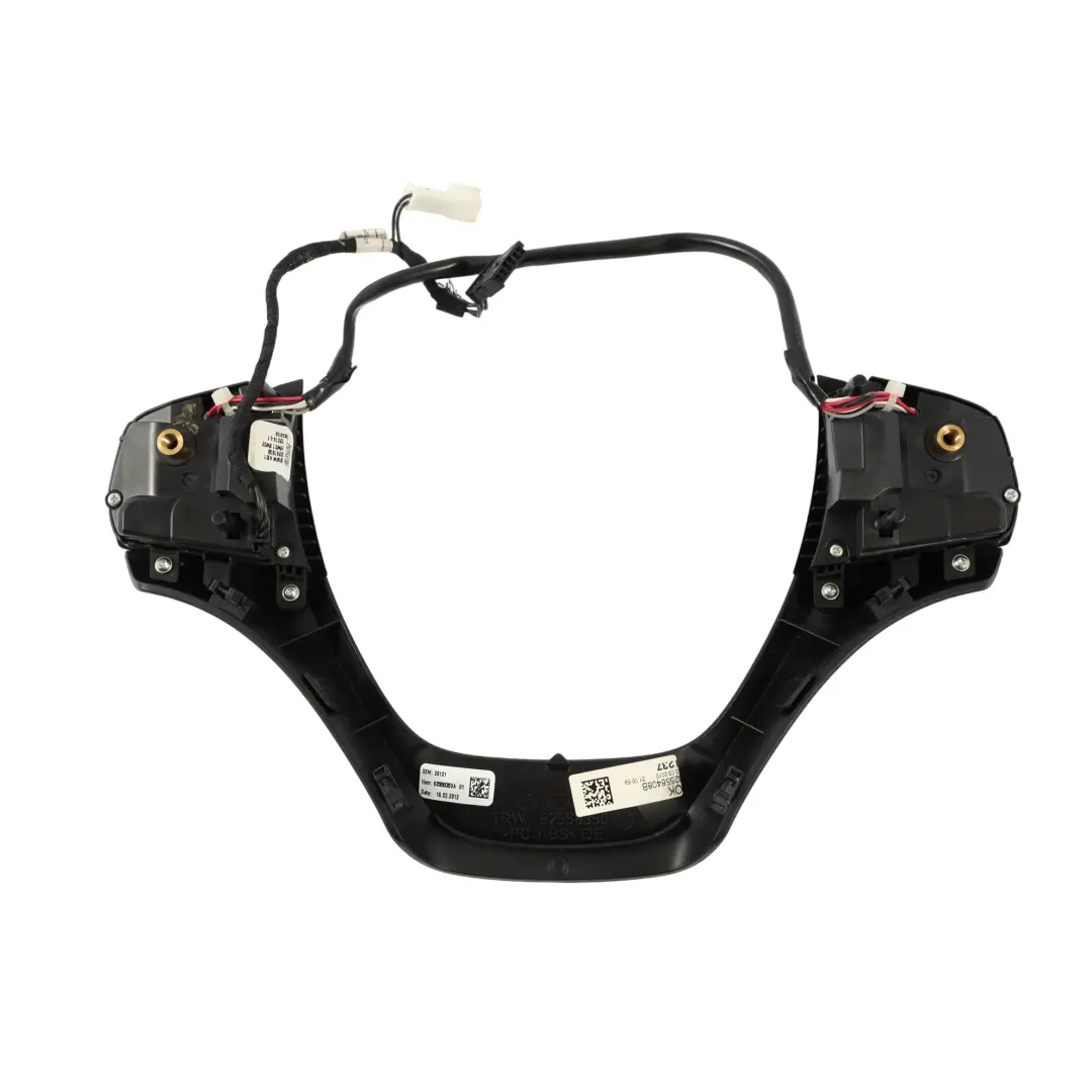 Trim Multifunction Switch Steering Wheel to BMW F20 F21 F30 F31 Cover with Part number 9261859 BMW F20 F21 F30 F31 Cover Trim Multifunction Switch Steering Wheel - SKU 9261859-1 - Part number 9261859