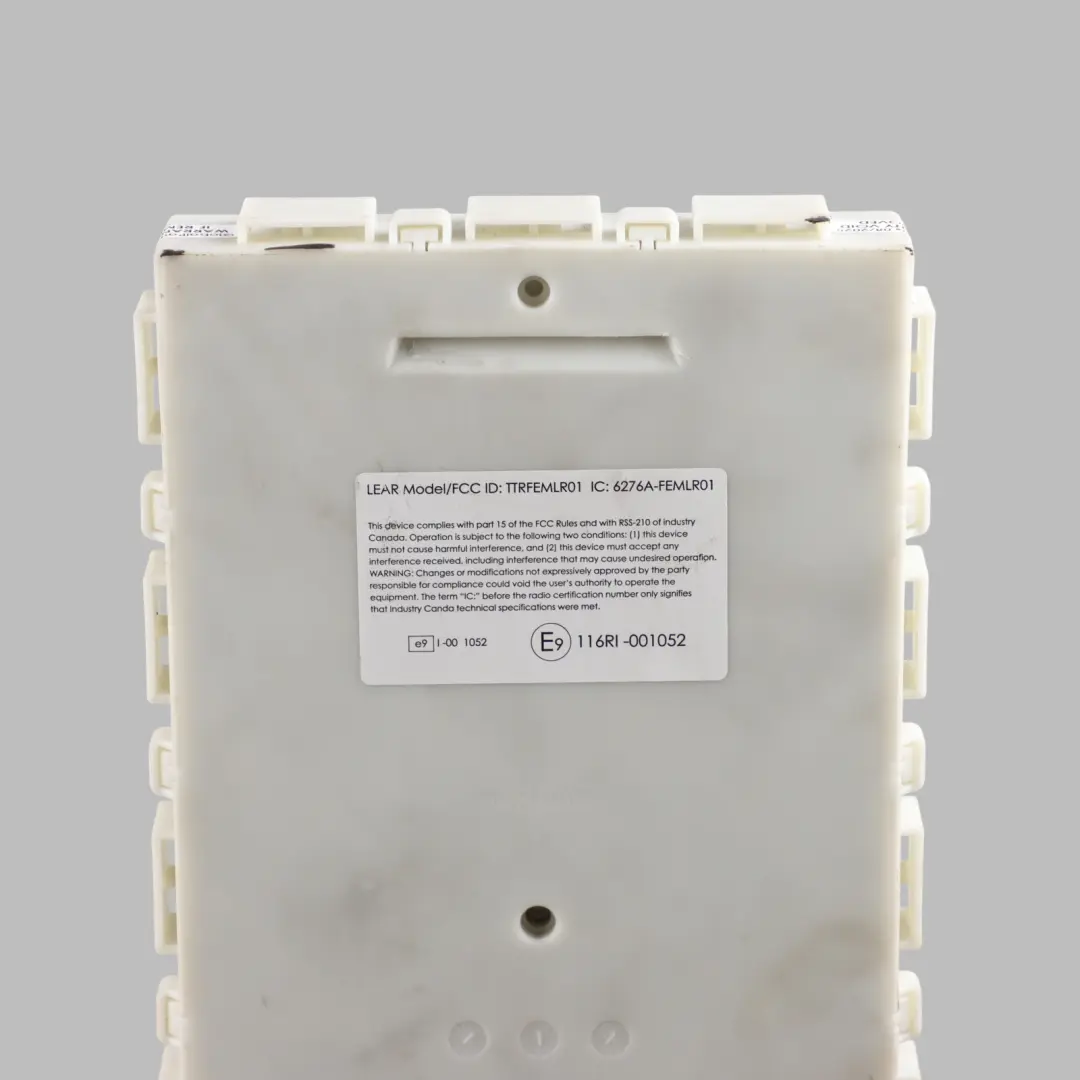 Central Body Comfort Module Control Unit ECU LEAR to BMW F20 with Part number 9281830 BMW F20 Central Body Comfort Module Control Unit ECU LEAR - SKU 9281830 - Part number 9281830