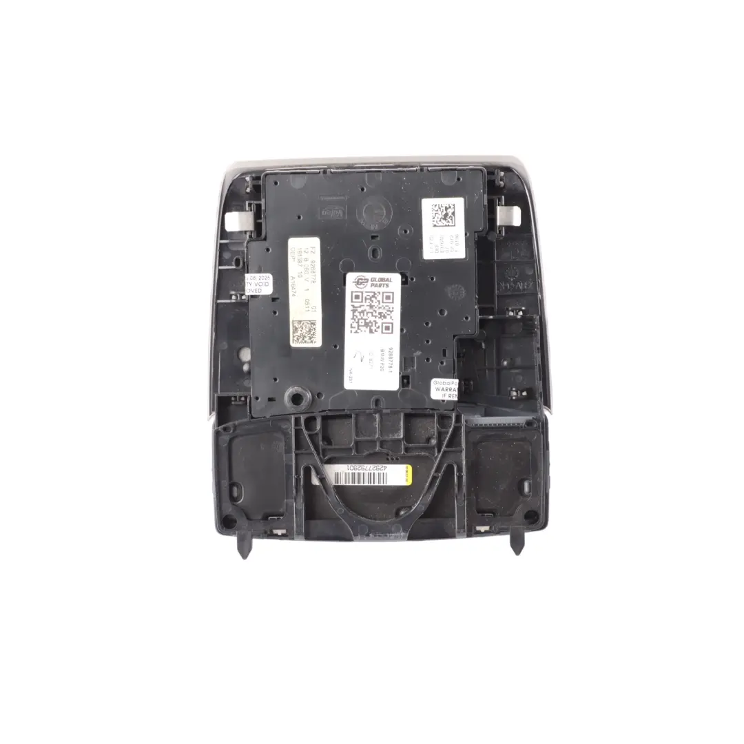 Modulo Interruttore Controllo Luce Padiglione Tetto per BMW F20 F21 F30 F31 con numero di parte 9288778 BMW F20 F21 F30 F31 Modulo Interruttore Controllo Luce Padiglione Tetto - SKU 9288778-1 - Numero di parte 9288778