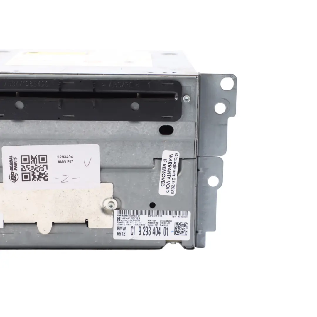 CIC Sat Nav Professional Infotainment Radio Player Head Unit to BMW X3 F25 with Part number 9293404 BMW X3 F25 CIC Sat Nav Professional Infotainment Radio Player Head Unit - SKU 9293404 - Part number 9293404