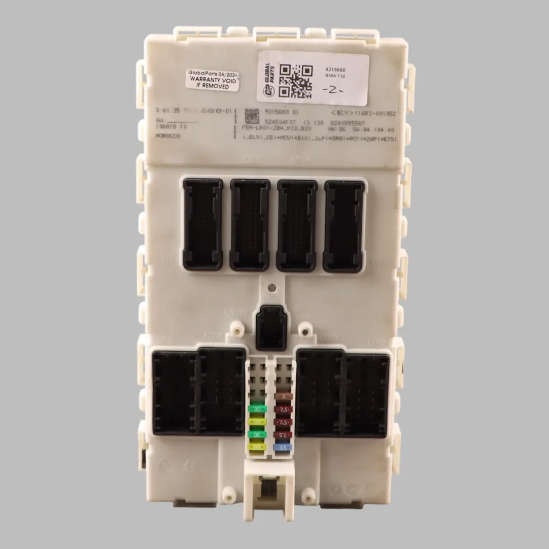 BMW F30 F31 Body Control Module ECU Control Unit Module 9315680