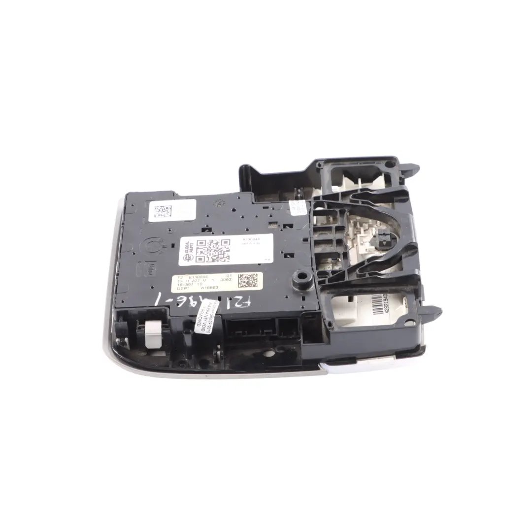 Roof Interior Light Centre Function Switch Panel to BMW F20 F21 F22 F30 F87 with Part number 9330044 BMW F20 F21 F22 F30 F87 Roof Interior Light Centre Function Switch Panel - SKU 9330044 - Part number 9330044