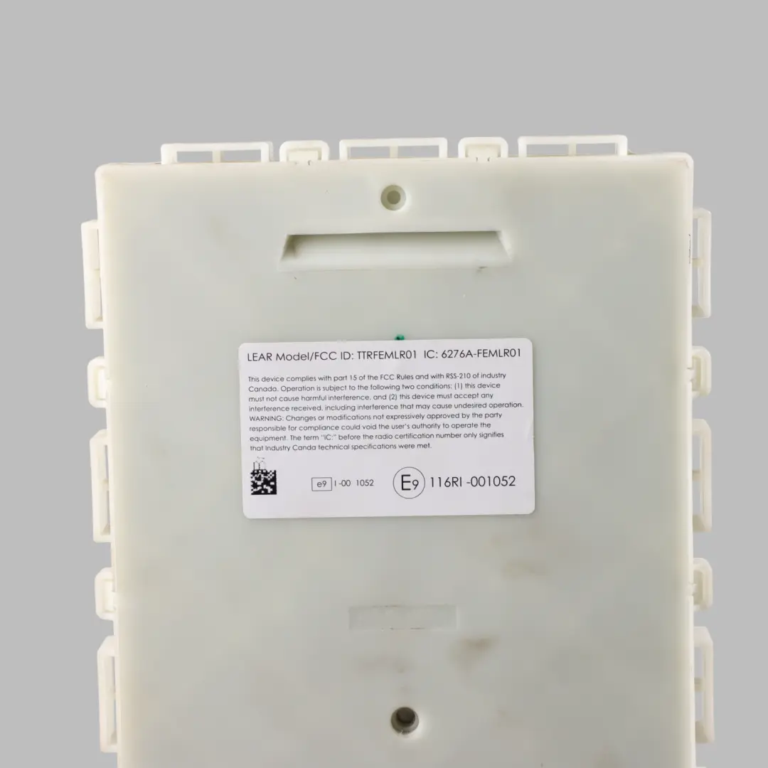 Body Module Control Unit FEM Fuse Box to BMW F20 F30 F31 BCM with Part number 9381099 BMW F20 F30 F31 BCM Body Module Control Unit FEM Fuse Box - SKU 9381099 - Part number 9381099