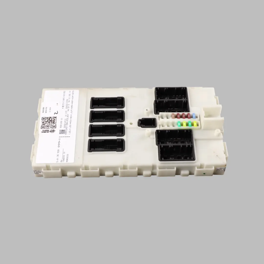 BMW F20 F30 F31 BCM Body Module Control Unit FEM Fuse Box - SKU 9381099 - Part number 9381099