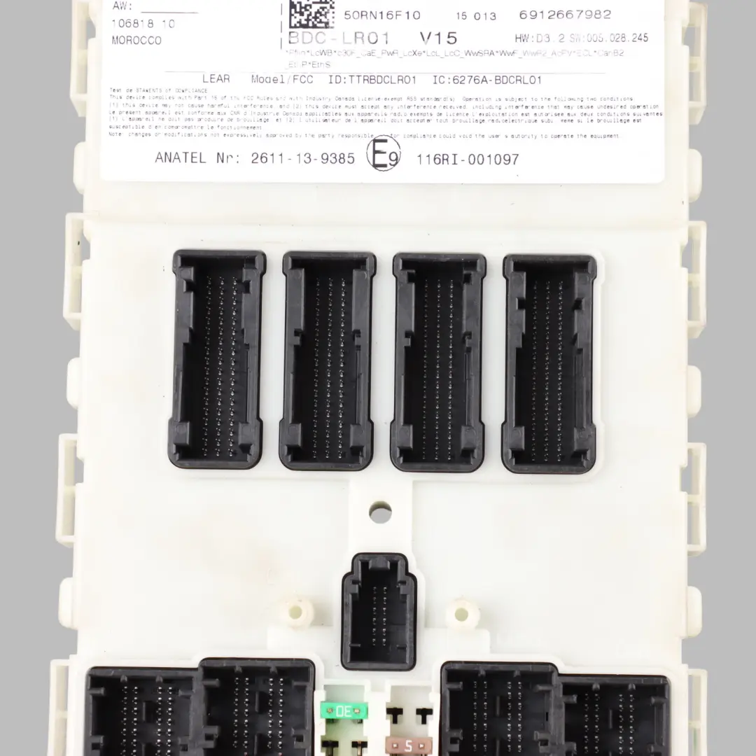 Body Domain Controller Mini F54 F55 F56 F60 ECU BDC Control Unit Module to with Part number 9383683 Body Domain Controller Mini F54 F55 F56 F60 ECU BDC Control Unit Module - SKU 9383683 - Part number 9383683