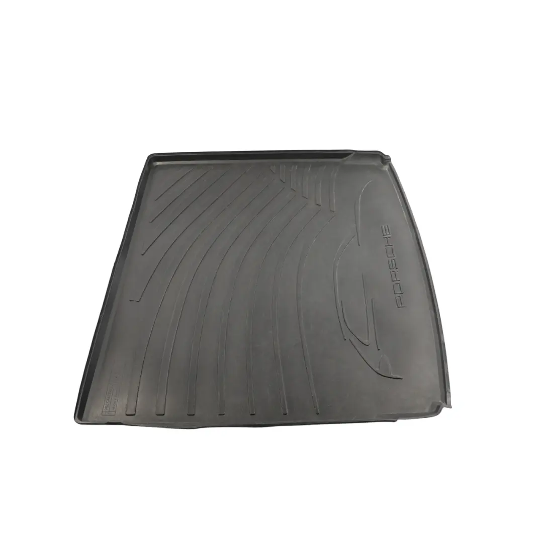 Boot Trunk Floor Luggage Compartment Rubber Mat to Porsche Cayenne 92A with Part number 95804400017 Porsche Cayenne 92A Boot Trunk Floor Luggage Compartment Rubber Mat - SKU 95804400017 - Part number 95804400017