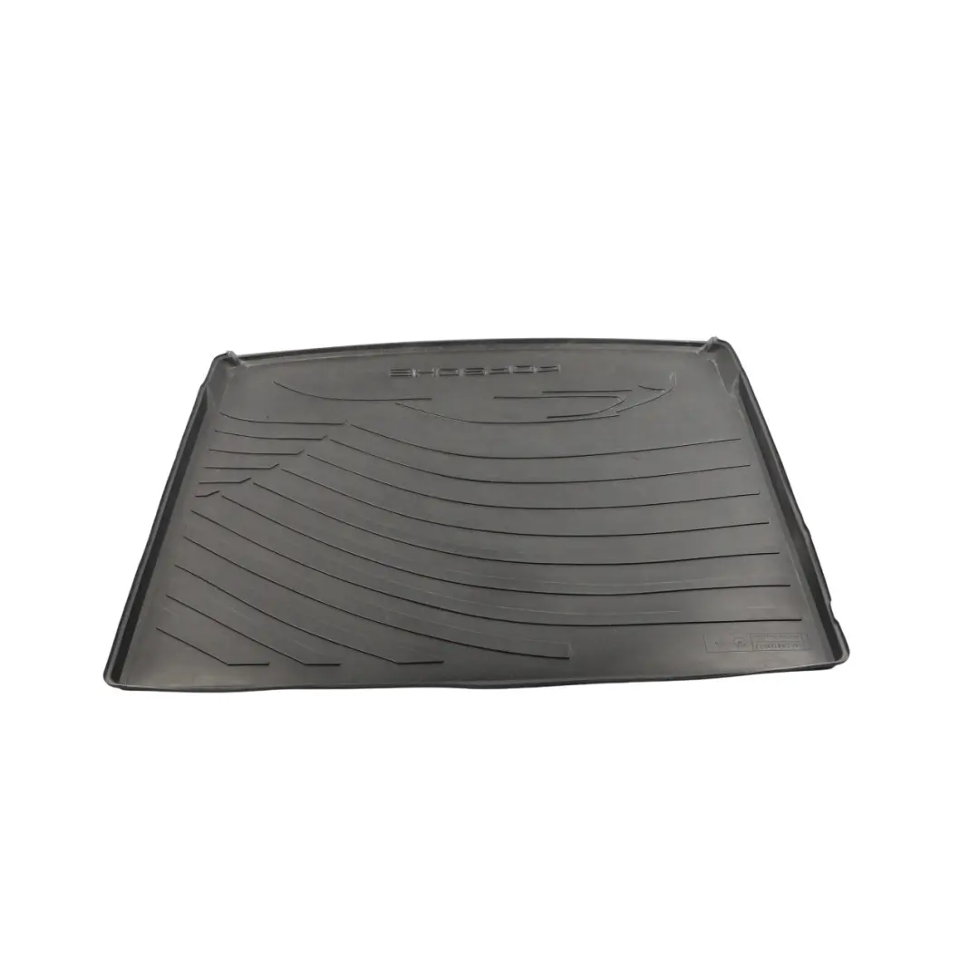 Boot Trunk Floor Luggage Compartment Rubber Mat to Porsche Cayenne 92A with Part number 95804400017 Porsche Cayenne 92A Boot Trunk Floor Luggage Compartment Rubber Mat - SKU 95804400017 - Part number 95804400017