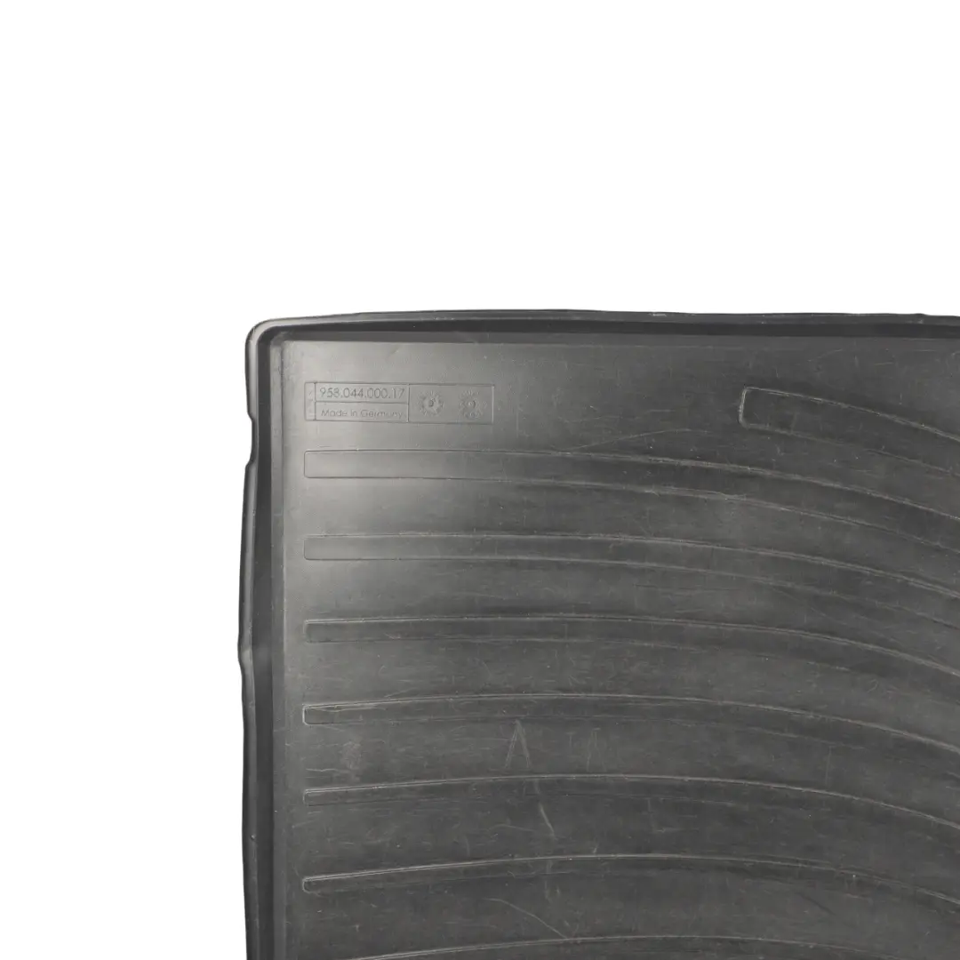 Porsche Cayenne 92A Boot Trunk Floor Luggage Compartment Rubber Mat - SKU 95804400017 - Part number 95804400017