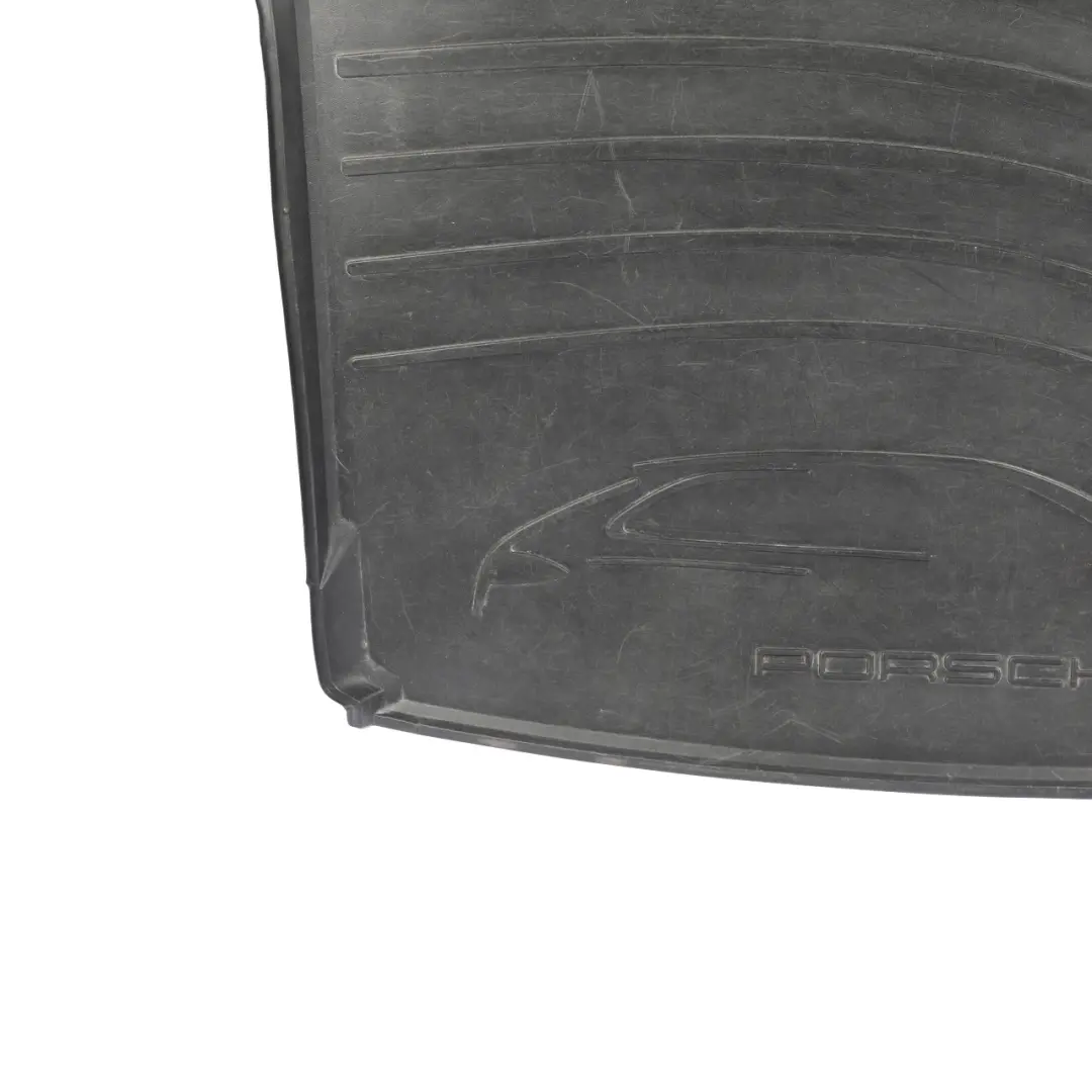 Boot Trunk Floor Luggage Compartment Rubber Mat to Porsche Cayenne 92A with Part number 95804400017 Porsche Cayenne 92A Boot Trunk Floor Luggage Compartment Rubber Mat - SKU 95804400017 - Part number 95804400017