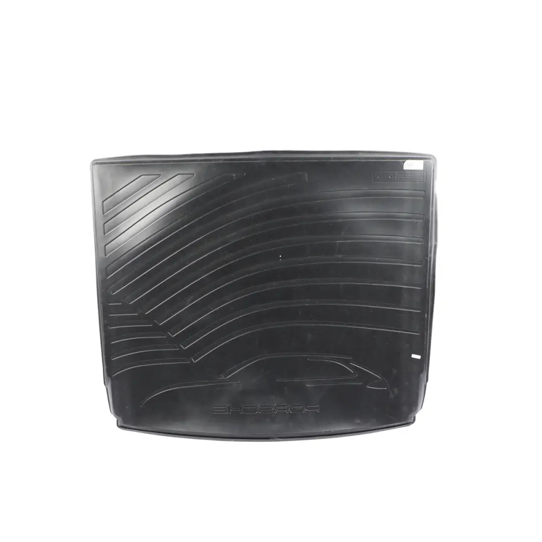 Boot Trunk Floor Luggage Compartment Rubber Mat to Porsche Cayenne 92A with Part number 95804400017 Porsche Cayenne 92A Boot Trunk Floor Luggage Compartment Rubber Mat - SKU 95804400017 - Part number 95804400017