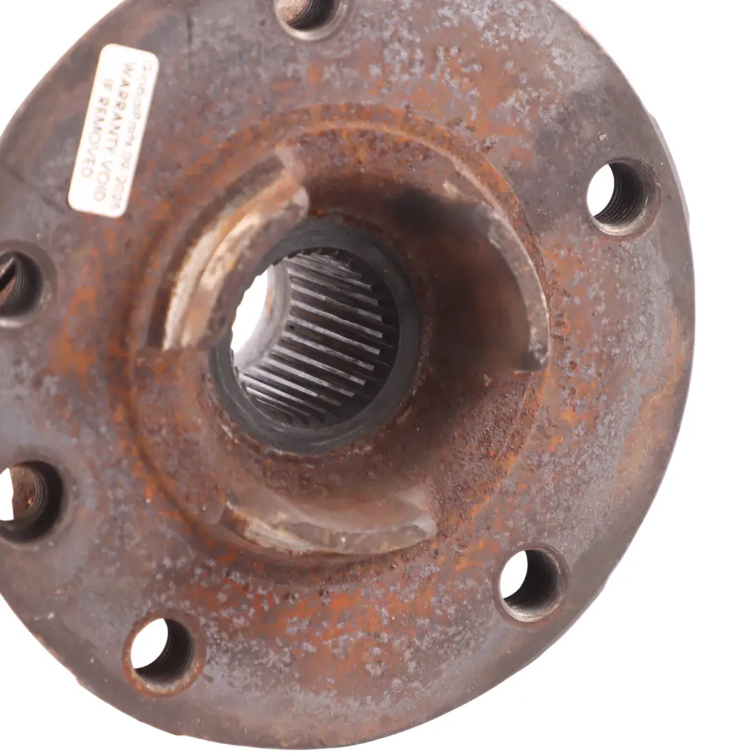 Hub Carrier Bearing Arm Rear Axle to Porsche Cayenne 92A Wheel with Part number 95834160500 Porsche Cayenne 92A Wheel Hub Carrier Bearing Arm Rear Axle - SKU 95834160500 - Part number 95834160500