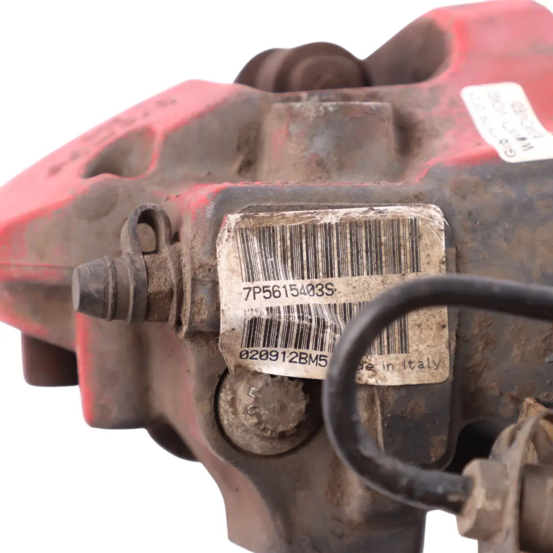 Brake Caliper Braking Unit Housing Rear Left N/S 7P0615423 to Porsche Cayenne 92A with Part number 95835242301 Porsche Cayenne 92A Brake Caliper Braking Unit Housing Rear Left N/S 7P0615423 - SKU 95835242301 - Part number 95835242301