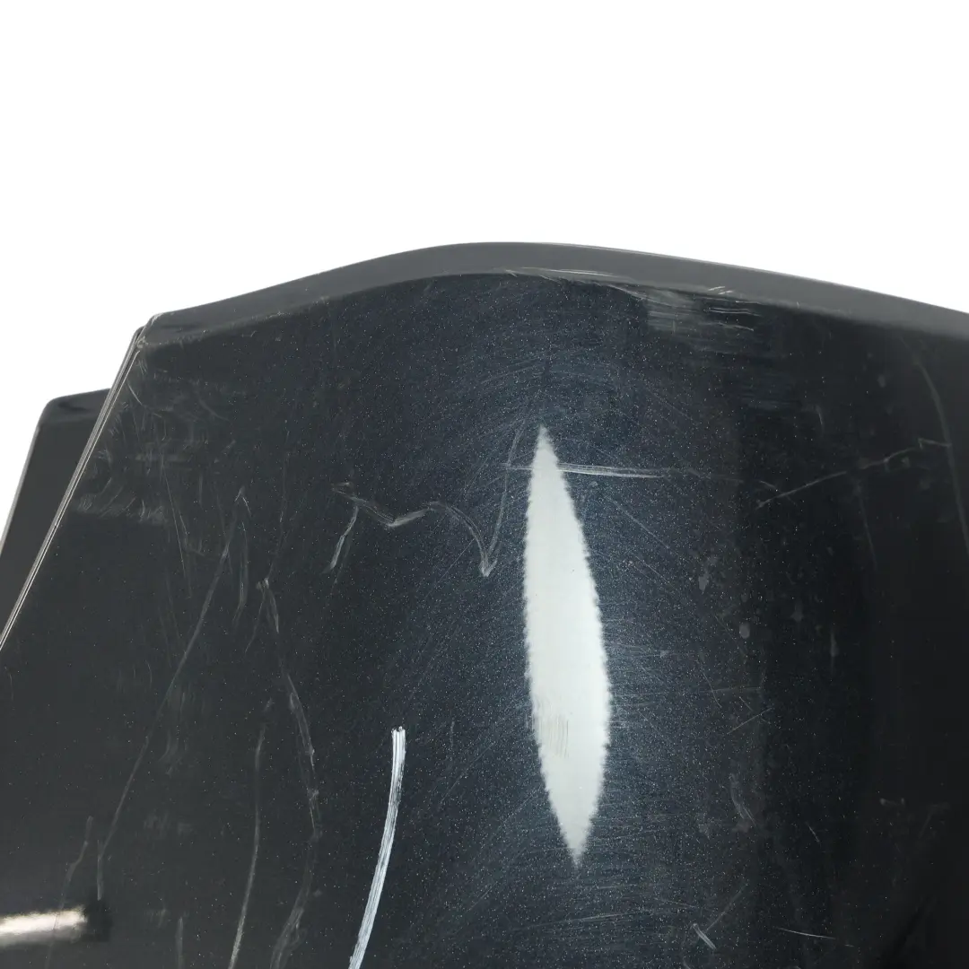 Porsche Cayenne 958 92A Rear Bumper Trim Panel Covering Jet Black Metallic - C9X - SKU 95850541110-JBL - Part number 95850541110