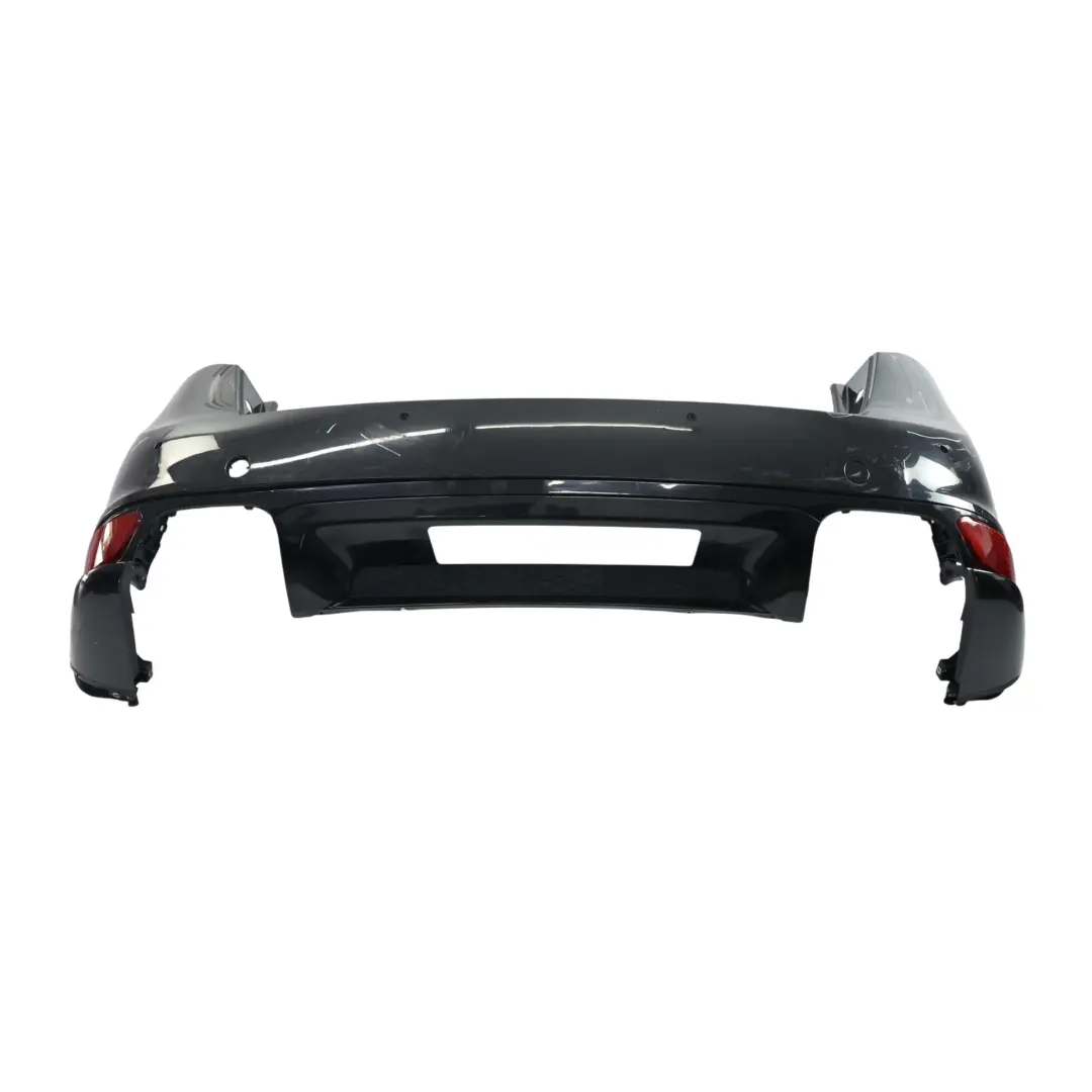 Porsche Cayenne 958 92A Zderzak Tylny Jet Black Czarny Metalik - C9X - SKU 95850541110-JBL - Numer Części 95850541110