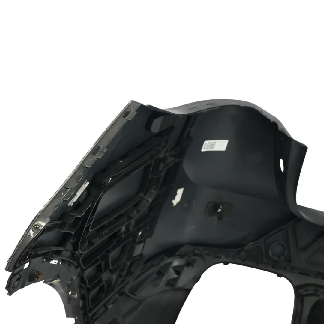 Porsche Cayenne 958 92A Rear Bumper Trim Panel Covering Jet Black Metallic - C9X - SKU 95850541110-JBL - Part number 95850541110