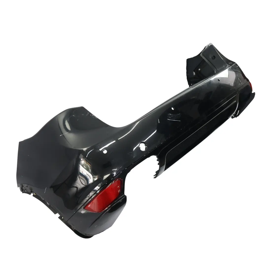 Porsche Cayenne 958 92A Zderzak Tylny Jet Black Czarny Metalik - C9X - SKU 95850541110-JBL - Numer Części 95850541110