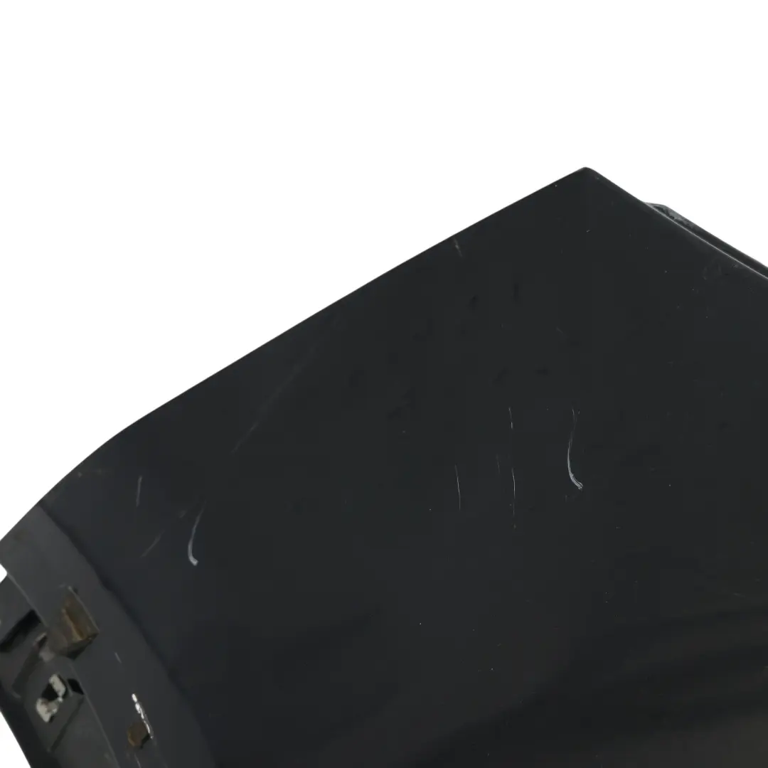 Porsche Cayenne 958 92A Rear Bumper Trim Panel Covering Jet Black Metallic - C9X - SKU 95850541110-JBL - Part number 95850541110