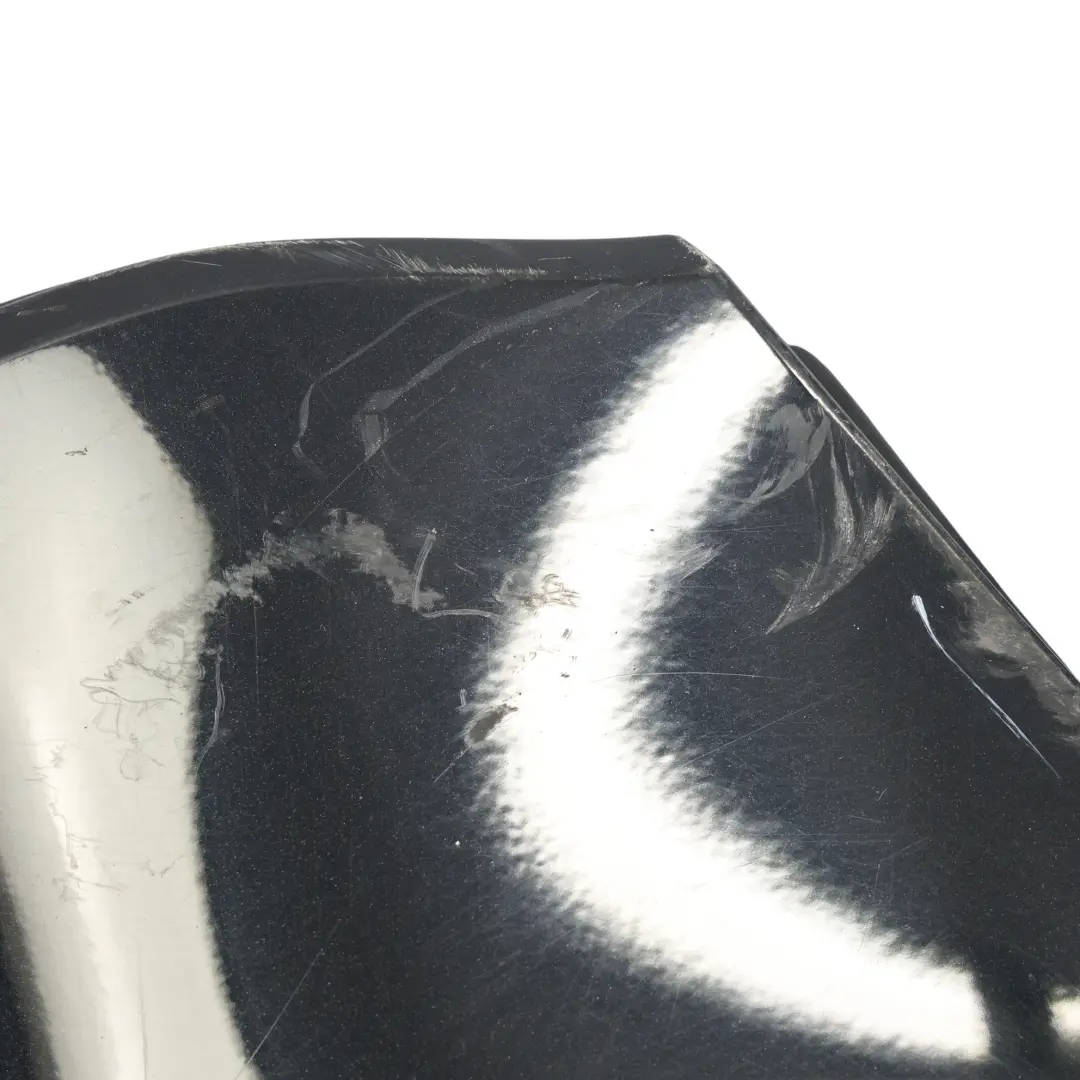 Porsche Cayenne 958 92A Rear Bumper Trim Panel Covering Jet Black Metallic - C9X - SKU 95850541110-JBL - Part number 95850541110