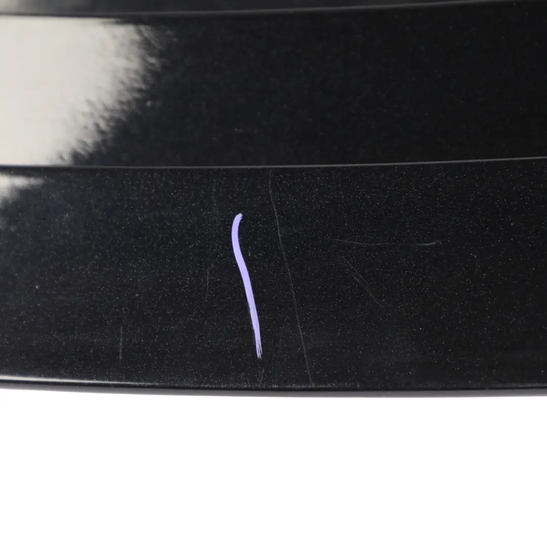 Tail Boot Spoiler Jet Black Metallic - C9X to Porsche Cayenne 92A Rear with Part number 95851293902 Porsche Cayenne 92A Rear Tail Boot Spoiler Jet Black Metallic - C9X - SKU 95851293902-JBL - Part number 95851293902