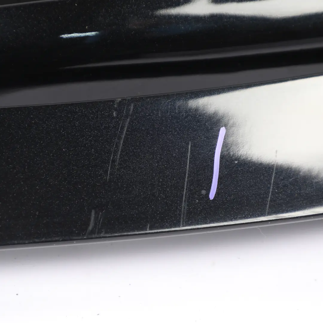 Tail Boot Spoiler Jet Black Metallic - C9X to Porsche Cayenne 92A Rear with Part number 95851293902 Porsche Cayenne 92A Rear Tail Boot Spoiler Jet Black Metallic - C9X - SKU 95851293902-JBL - Part number 95851293902