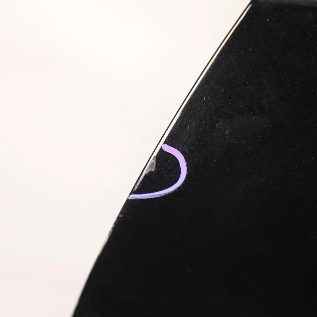 Porsche Cayenne 92A Door Front Left N/S Jet Black Metallic - C9X - SKU 95853101100-JBL - Part number 95853101100