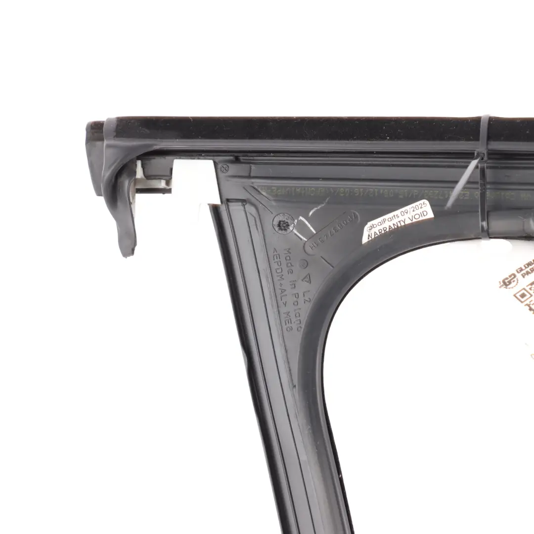 Porsche Cayenne 92A Front Door Window Seal Guide Frame Left N/S 7P0837431H - SKU 95853143102 - Part number 95853143102