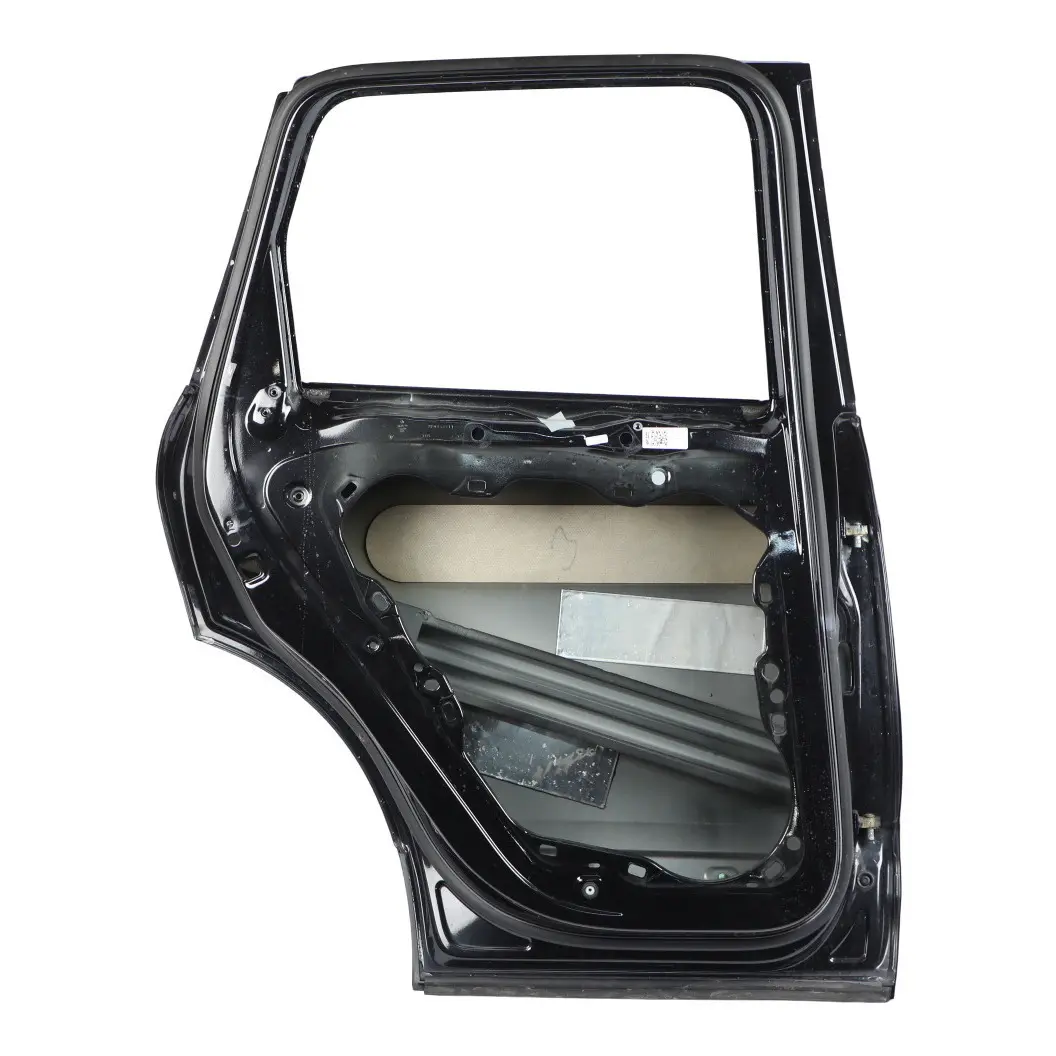 Porsche Cayenne 92A Door Rear Left N/S Jet Black Metallic - C9X - SKU 95853301100-JBL - Part number 95853301100
