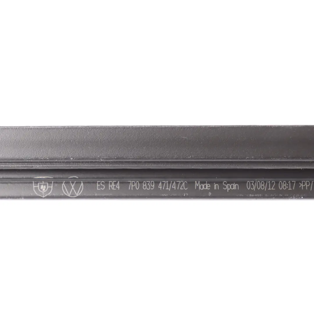 Porsche Cayenne 92A Hintere Tür Fenster Dichtung Gummi Dichtung 7P0839472C - SKU 95853347211 - Teilenummer 95853347211