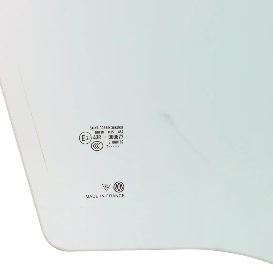 Front Door Window Side Glass Right O/S AS2 to Porsche Cayenne 92A with Part number 95854251201 Porsche Cayenne 92A Front Door Window Side Glass Right O/S AS2 - SKU 95854251201 - Part number 95854251201