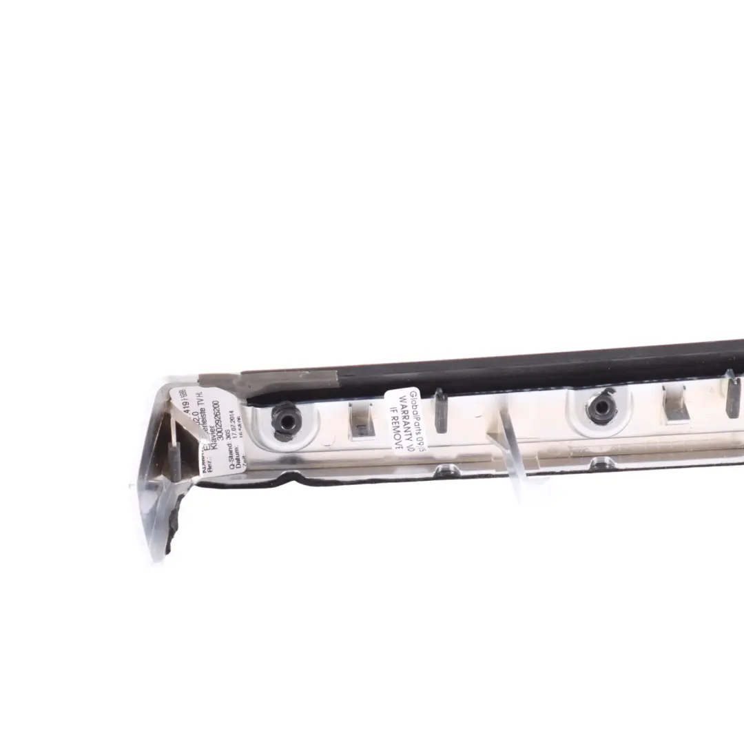 Porsche Cayenne 92A Baguette Garniture Porte Arrière Gauche Noir 7P5867419F - SKU 95855541900 - Numéro de pièce 95855541900