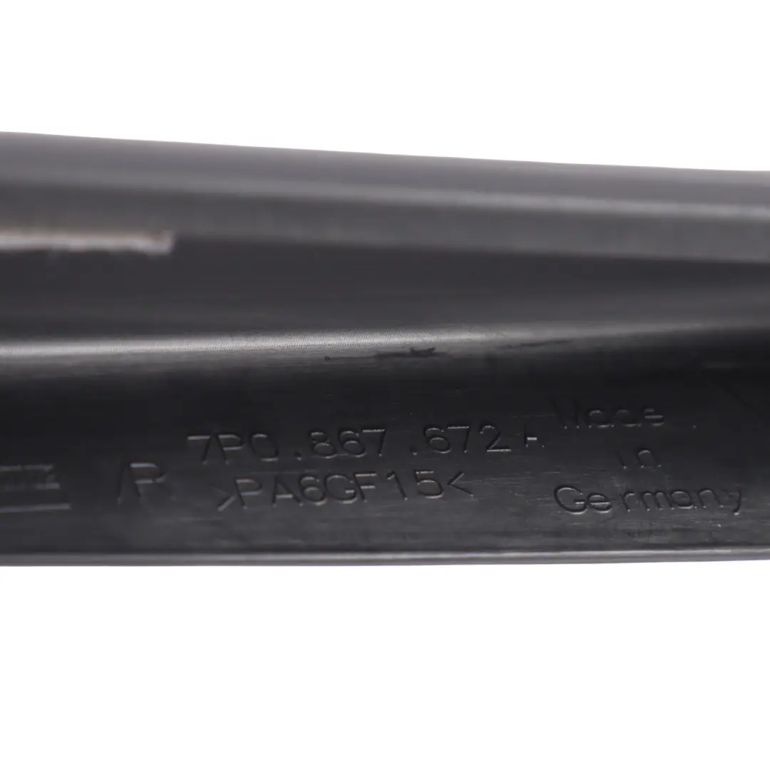 Porsche Cayenne 92A Front Door Window Frame Surround Right O/S 7P0867672A - SKU 95855567250 - Part number 95855567250