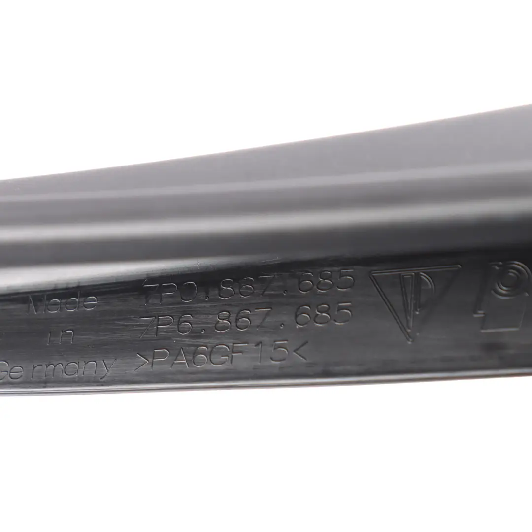 Porsche Cayenne 92A Door Window Frame Cover Trim Rear Left N/S 7P0867685 - SKU 95855568500 - Part number 95855568500