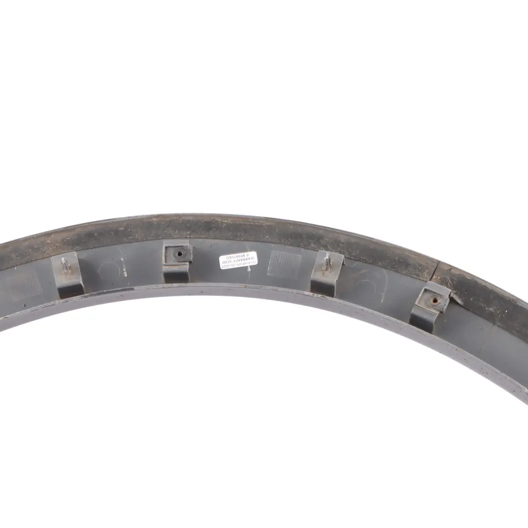 Porsche Cayenne 92A Front Wheel Arch Cover Trim Strip Left N/S Jet Black - C9X - SKU 95855972711-JBL1 - Part number 95855972711