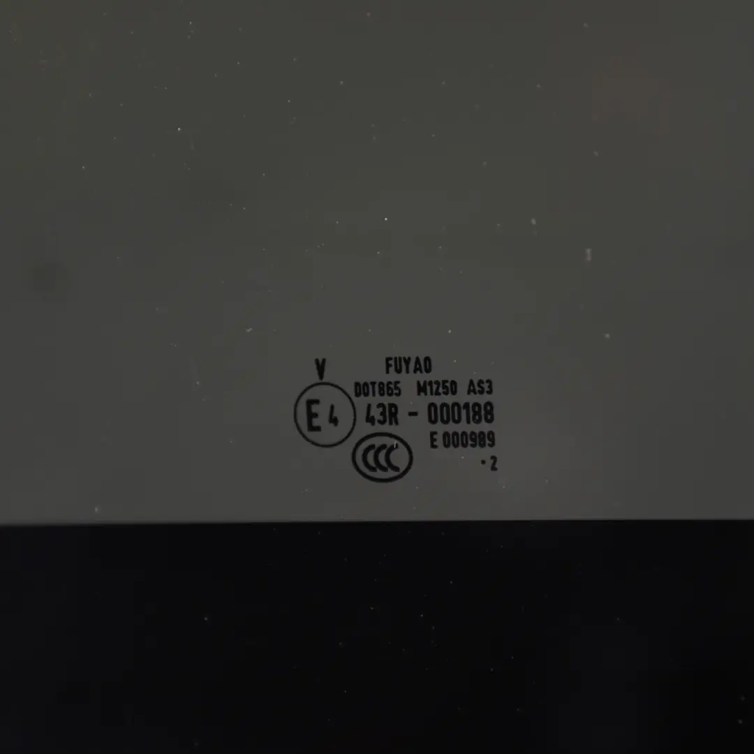 958 Panoramic Sunroof Front Glass Panel AS3 to Porsche Cayenne 92A with Part number 95856205500 Porsche Cayenne 92A 958 Panoramic Sunroof Front Glass Panel AS3 - SKU 95856205500 - Part number 95856205500