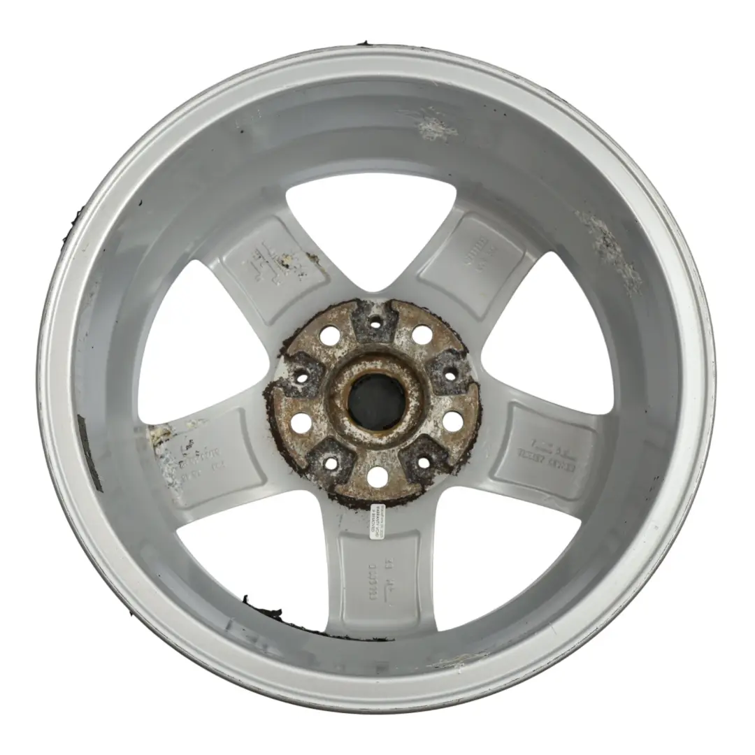 Alloy Rim 16" 6,5J 5-Star Single Spoke 124 to Mini R60 R61 Silver Wheel with Part number 9803720 Mini R60 R61 Silver Wheel Alloy Rim 16" 6,5J 5-Star Single Spoke 124 - SKU 9803720-2 - Part number 9803720