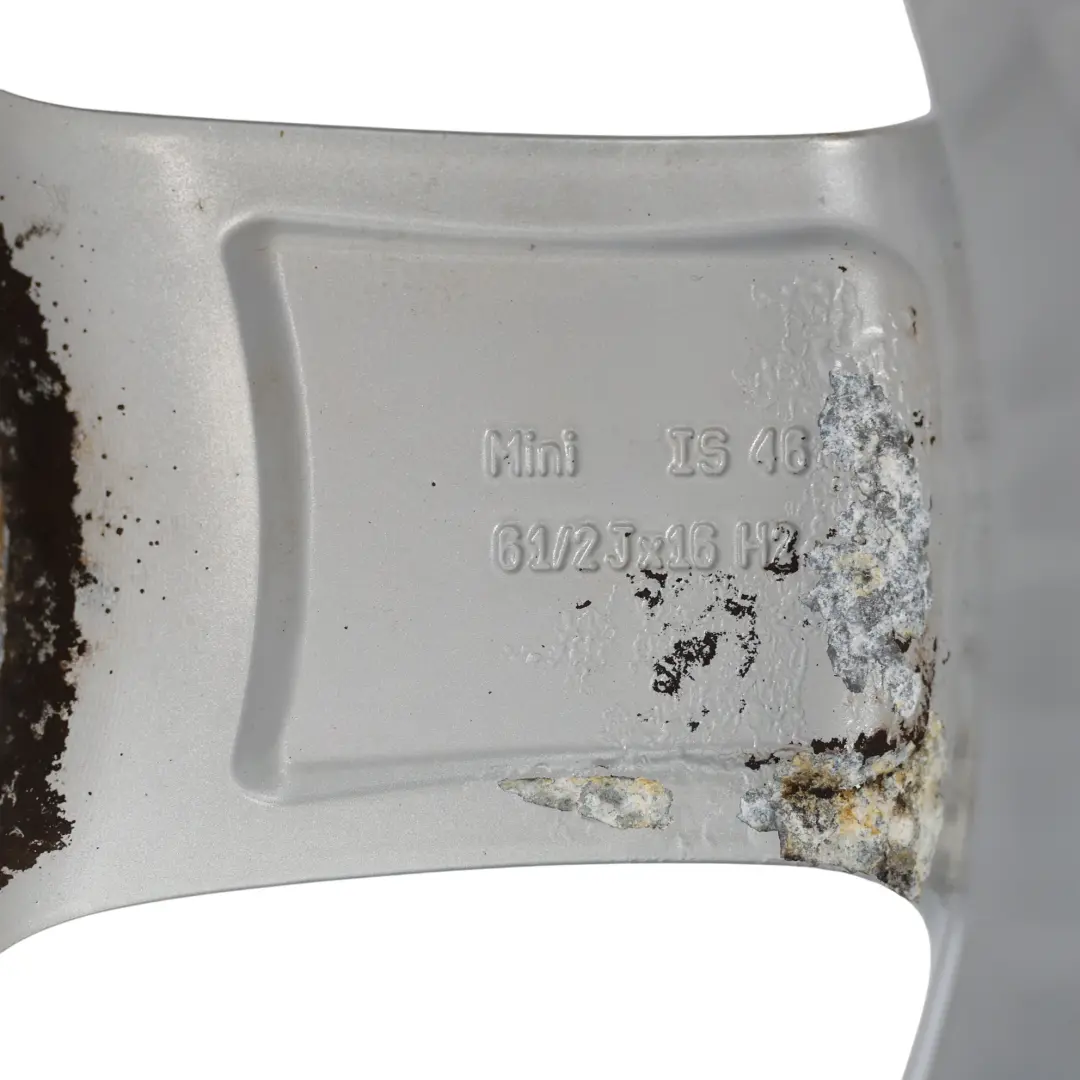 Silberfelge Cerchio AlluMini o 16" 6 per Mini Cooper R60 R61 con numero di parte 9803720 Mini Cooper R60 R61 Silberfelge Cerchio AlluMini o 16" 6 - SKU 9803720-2 - Numero di parte 9803720