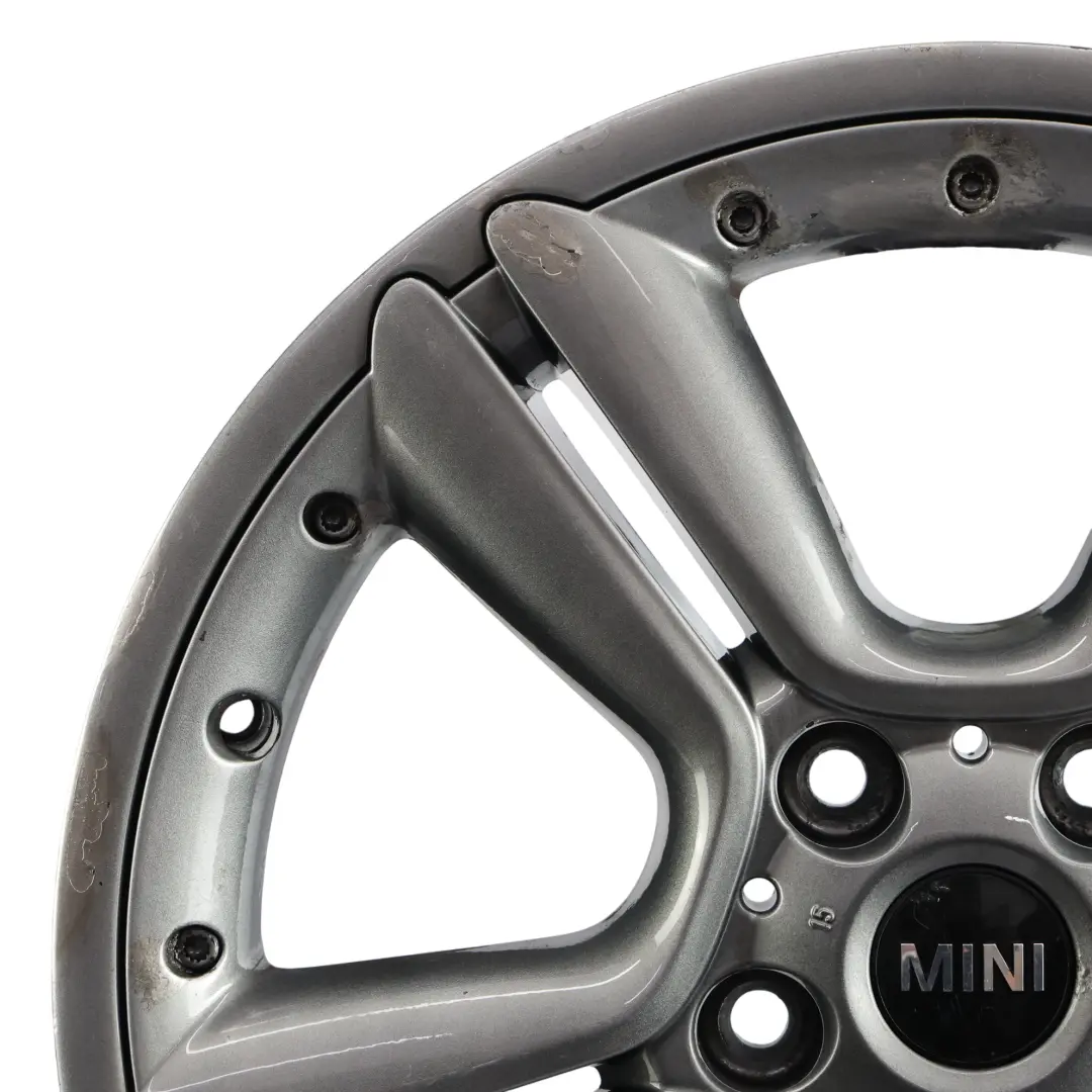 Mini Cooper One R60 R61 Wheel Alloy Rim 18" ET:52 7,5J 5-Star Double Spoke 127 - SKU 9803727-1 - Part number 9803727