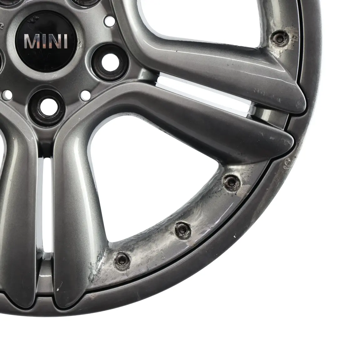 Alloy Rim 18" ET:52 7,5J 5-Star Double Spoke 127 to Mini Cooper One R60 R61 Wheel with Part number 9803727 Mini Cooper One R60 R61 Wheel Alloy Rim 18" ET:52 7,5J 5-Star Double Spoke 127 - SKU 9803727-1 - Part number 9803727