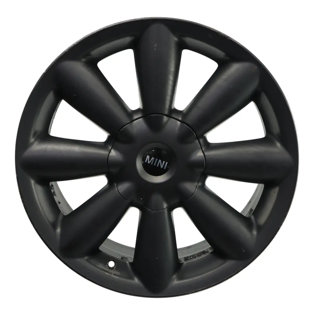Mini Cooper One R60 R61 Wheel Alloy Rim Black 18" ET:52 7,5J Turbo Fan 126 - SKU 9804374-1 - Part number 9804374