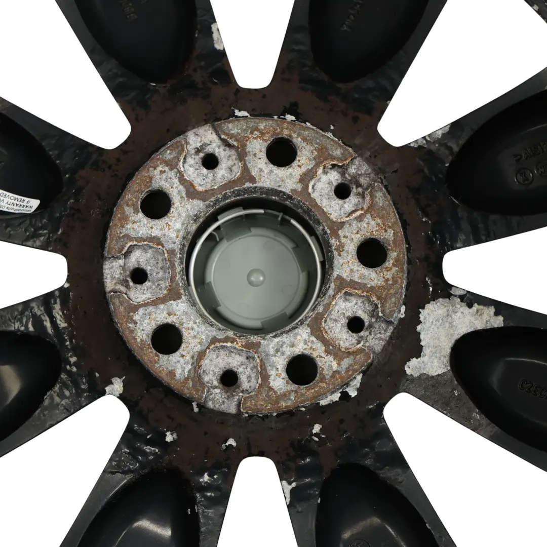 Mini Cooper One R60 R61 Wheel Alloy Rim Black 18" ET:52 7,5J Turbo Fan 126 - SKU 9804374-1 - Part number 9804374