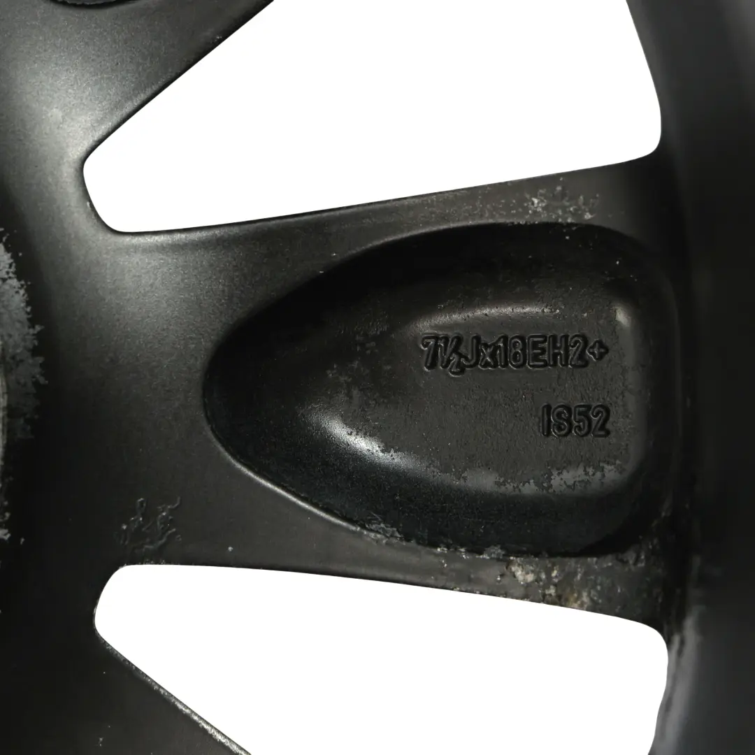Mini Cooper One R60 R61 Cerchio in lega nero 18" 7,5J ET:52 Turbo Fan 126 - SKU 9804374-2 - Numero di parte 9804374