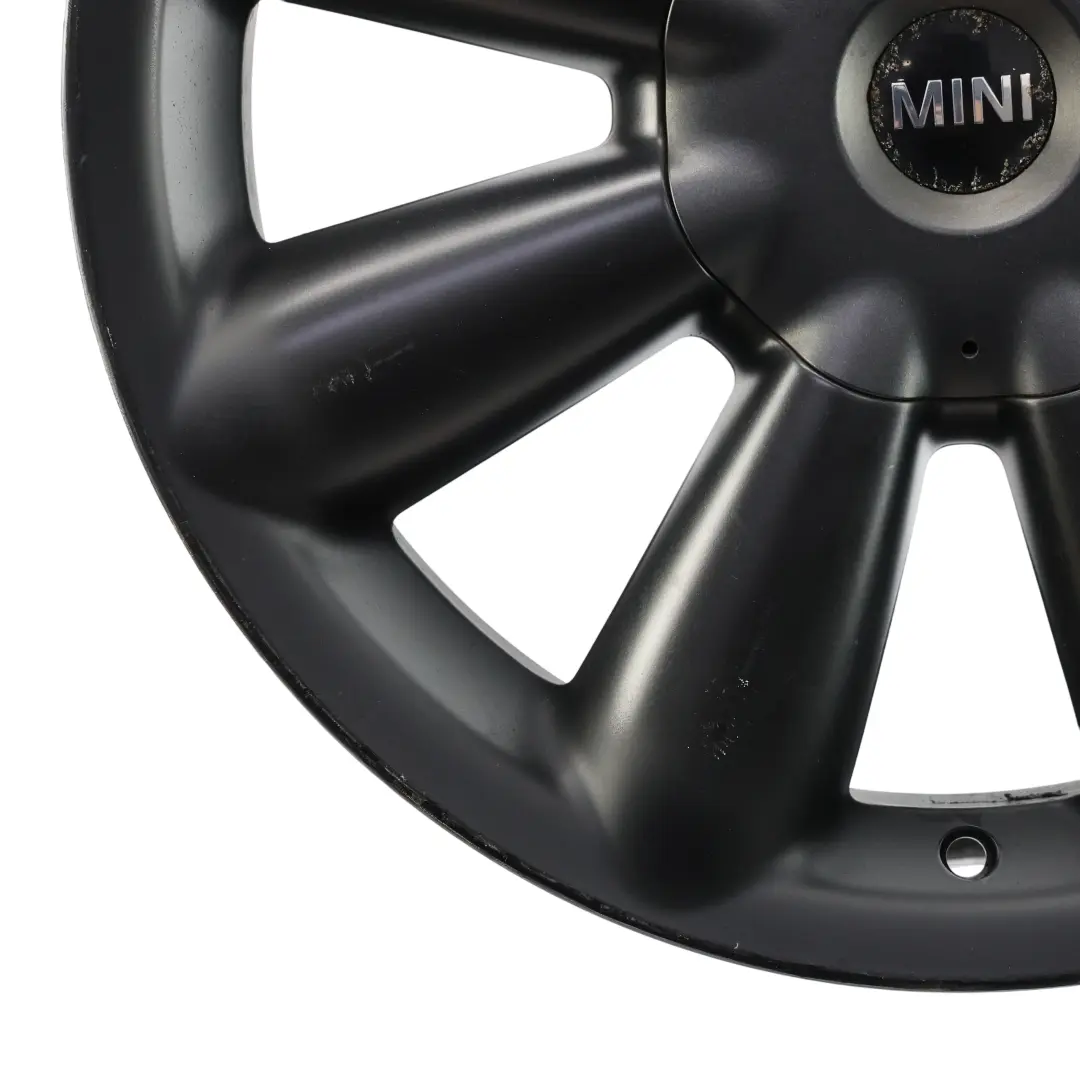 Alloy Rim 18" 7,5J ET:52 Turbo Fan 126 to Mini Cooper One R60 R61 Wheel with Part number 9804374 Mini Cooper One R60 R61 Wheel Alloy Rim 18" 7,5J ET:52 Turbo Fan 126 - SKU 9804374-2 - Part number 9804374