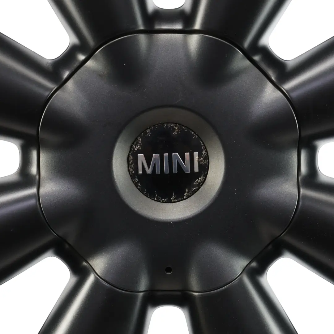 Mini Cooper One R60 R61 Jante Alliage Noire 18" 7,5J ET:52 Turbo Fan 126 - SKU 9804374-2 - Numéro de pièce 9804374