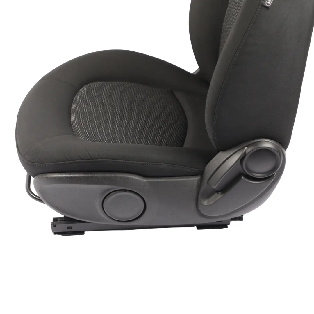 Mini R60 Countryman Front Seat Cosmos Cloth Carbon Black Left N/S - SKU 9805134-4 - Part number 9805134