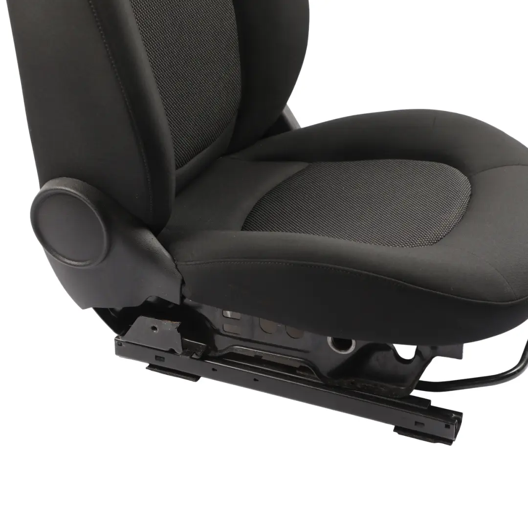 Mini R60 Countryman Front Seat Cosmos Cloth Carbon Black Left N/S - SKU 9805134-4 - Part number 9805134